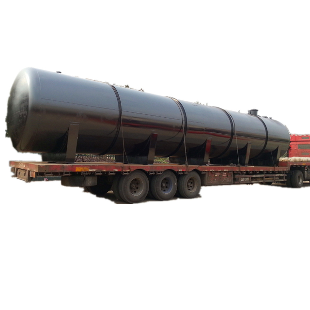 Acid Storage Tank for Oil Field Chemical Contain Hydrochloric Acid 120cbm Horizontal