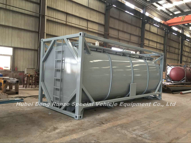  20FT UN1791 ISO Tank Container for Sodium Hypochlorite NaClO Bleaching Liquid 