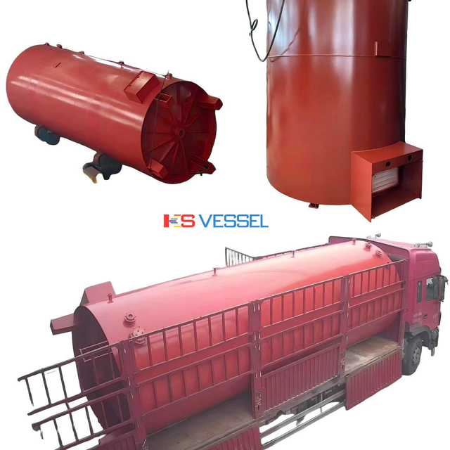 Vertical Steel-Lined Polyethylene Plastic Acid Chemical Liquid Washing Tank(10mm Steel Lining 18mm PE Tanks)