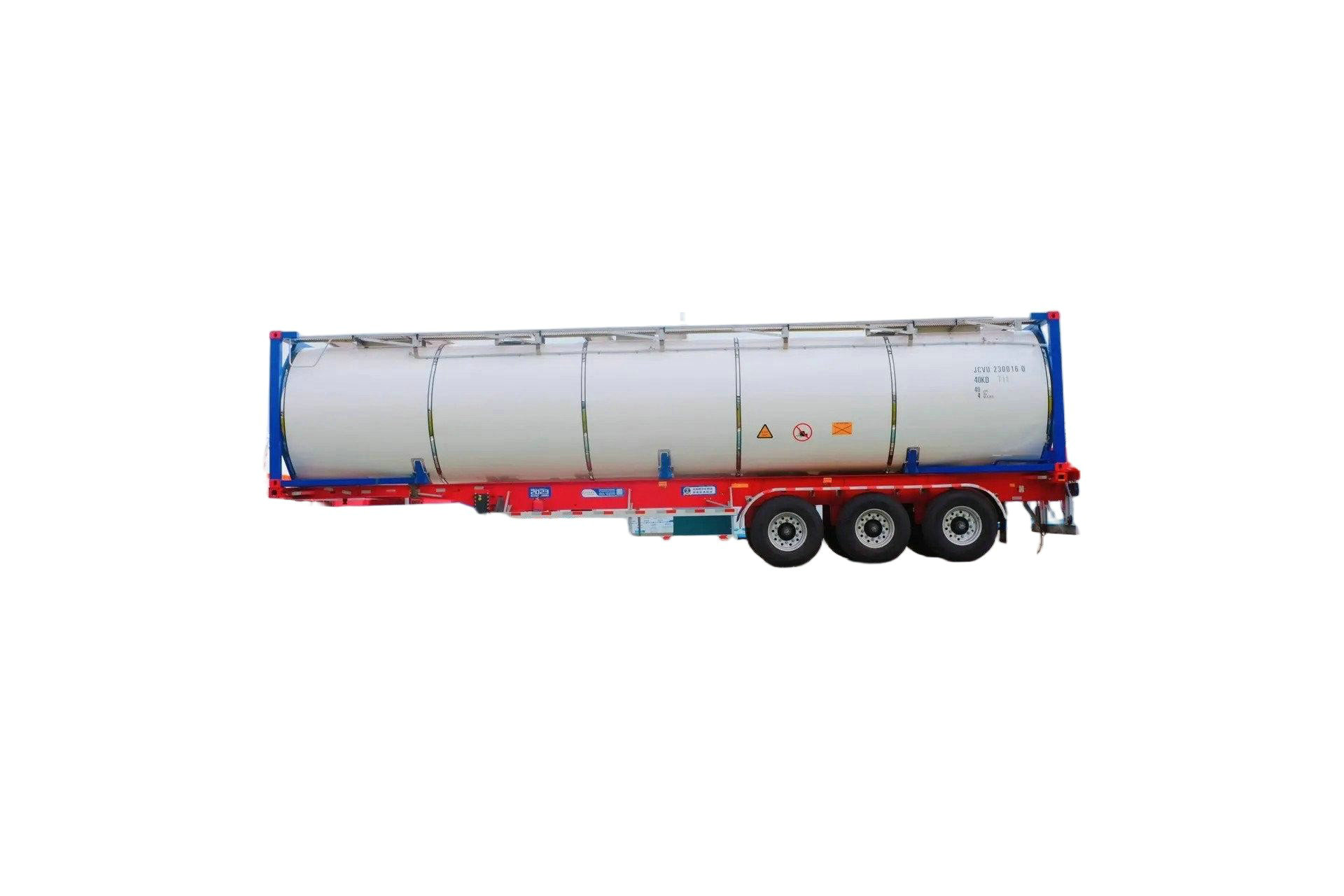 40 Feet T11 Container 40m3 Insulated ISO Tank For Multiple Chemical Industry Liquid Transportation 