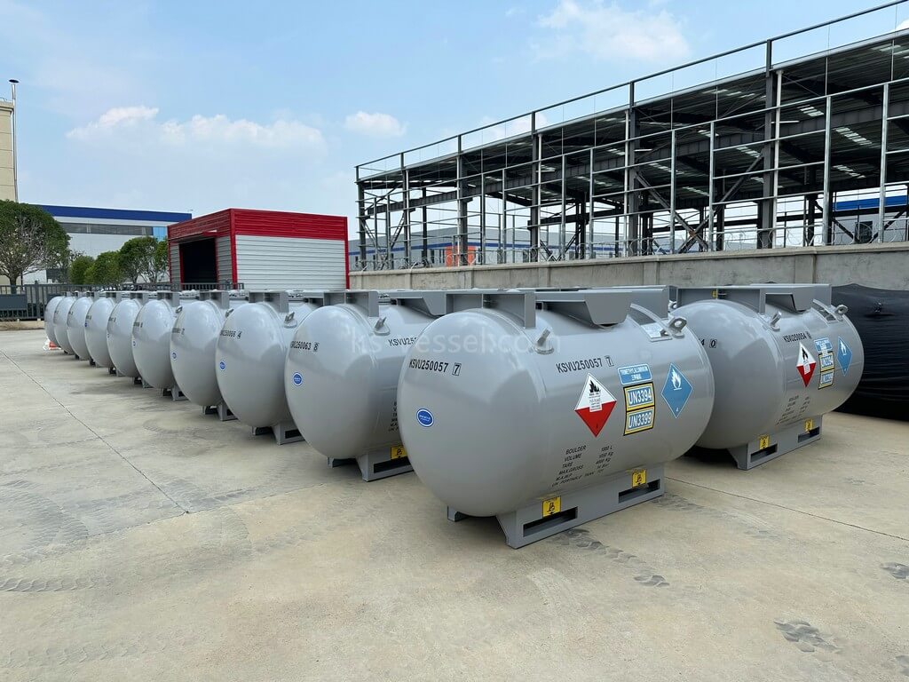 The 149-168th TEAL Petrochemical Catalyst UN Portable Tanks T21 C480 Cylinders for Boulder Scientific