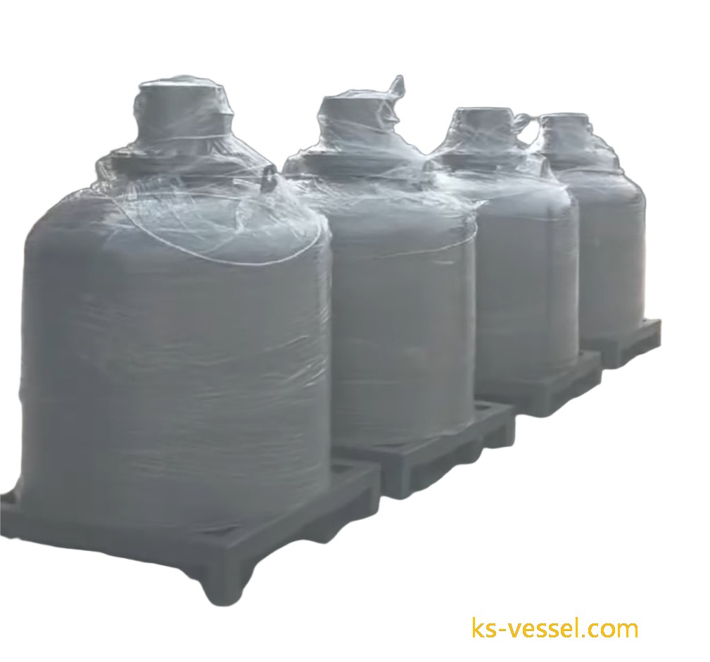 IMDG Portable Tank 900L Large Specialty F3HSi Trifluorosilane Gas Cylinders for UN1859 SiHF3