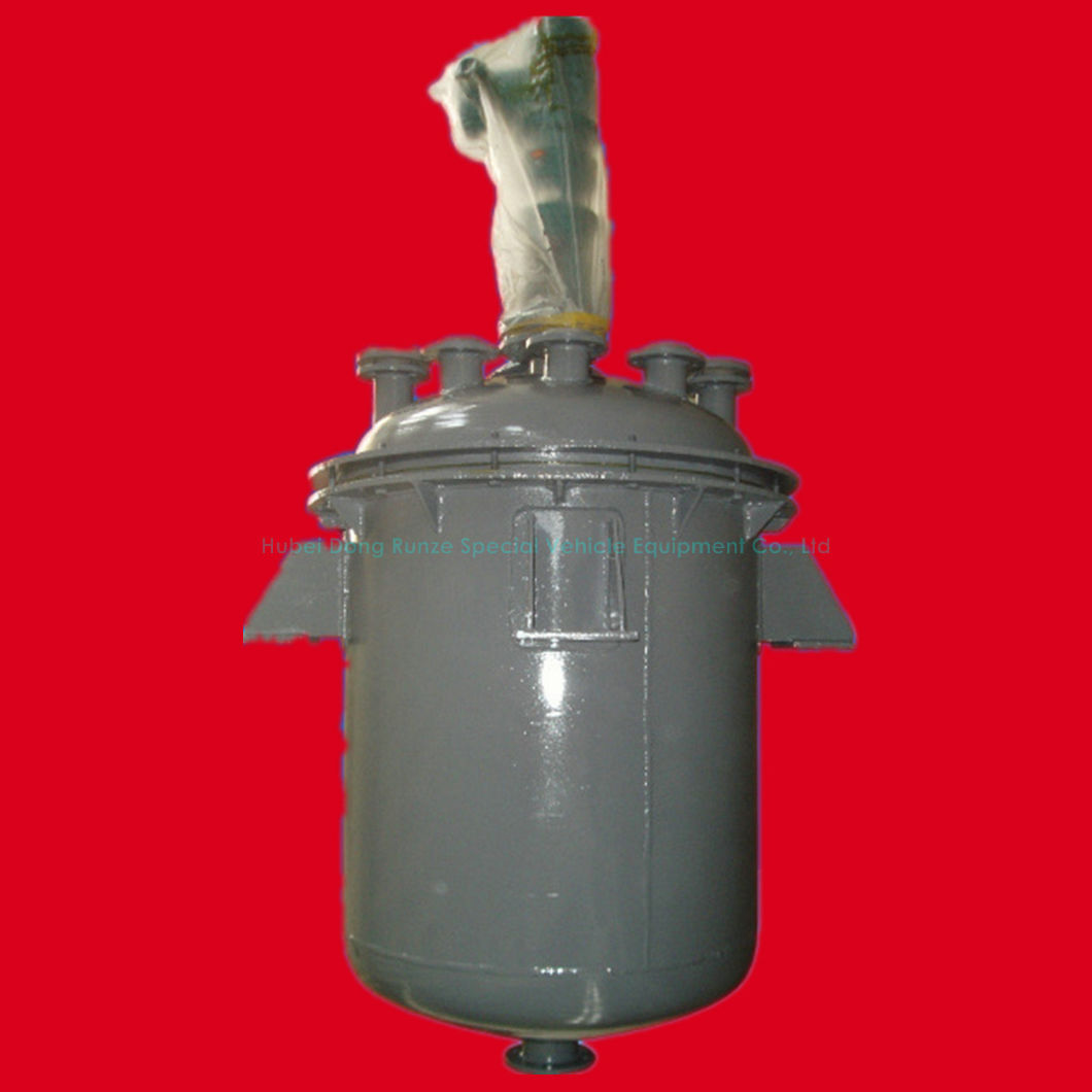 5t Acid, Alkali and Corrosion Resistant Steel Lined PE /PTFE Plastic Mixing Surge Vessel Reaction Tank