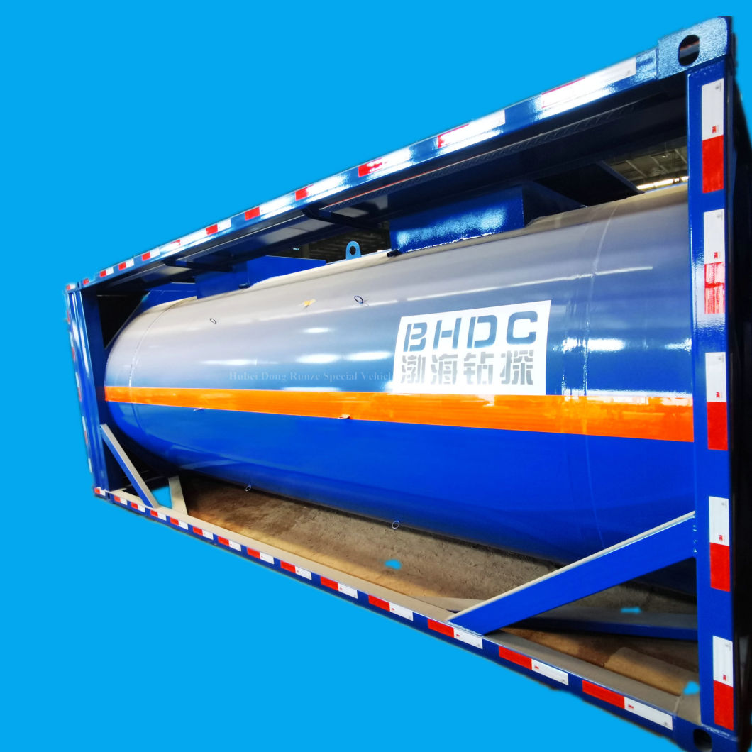 Customized LDPE Lined 20FT Container Tanks for Storage and Transport Hydrochloric Acid