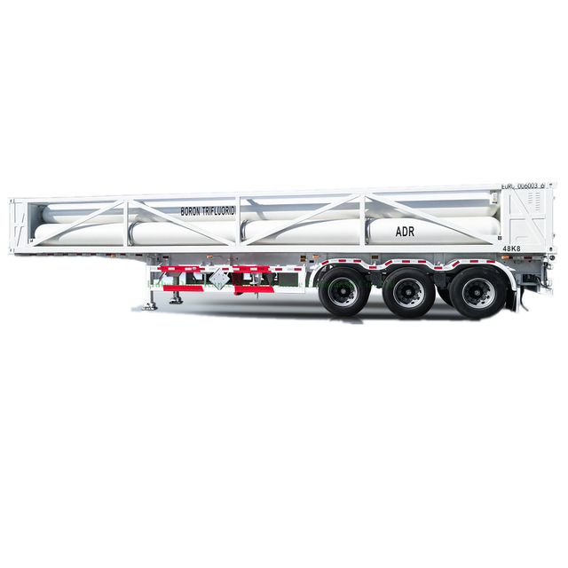 20feet / 40FT Electric Gas Megc Container Cylinder (Portable DOT ISO Industrial Gas Cylinder BF3/UN1008, N2O/UN1070, NF3/UN2451, He, SiH4, SiH6 Tank Container)