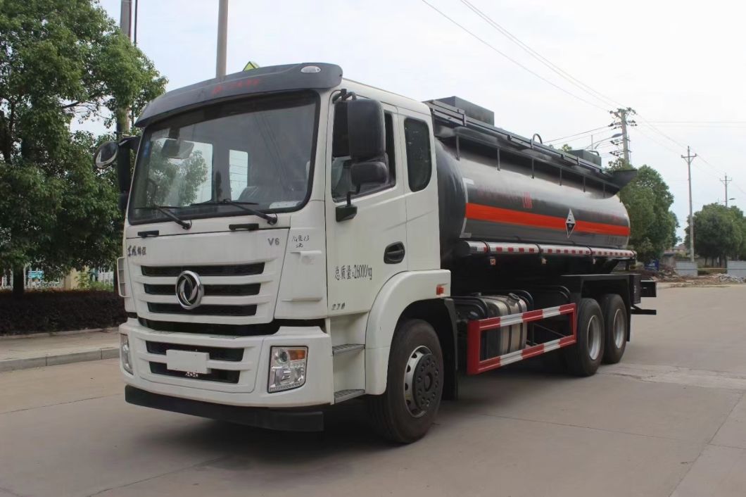 Customized 16-20m3 Sodium Hypochlorite (Bleach) Tank (LLDPE Lined 20mm) Transportable on Lorry Trailer Chassis
