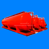 Customized 250-500bbl Skid Mounted Acid Tank (Steel-Lined Plastic PE Transportable Tanks For Hydrochloric Acid)