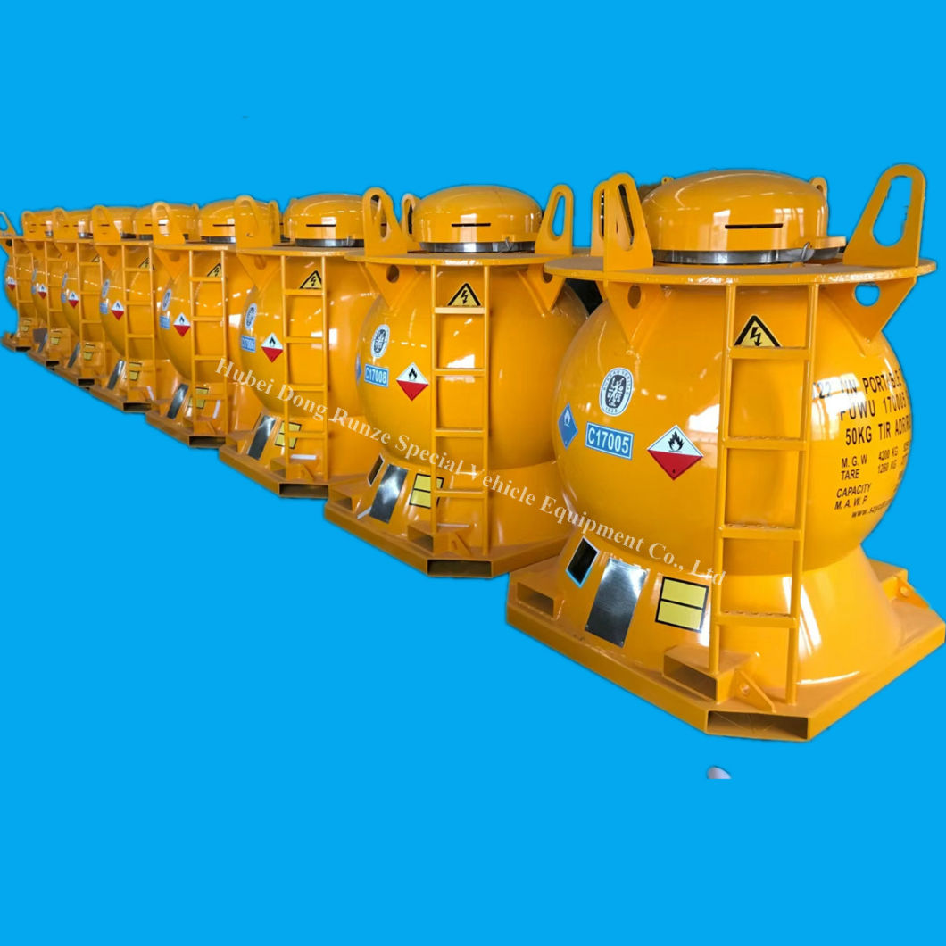 T21 Triethylaluminum (TEAL) Alky Portable Tank Container Un3399, Un3394 Capacity 1880liters Adr/Rid Organometallic Substance, Liquid, Water- Reactive C6h15al