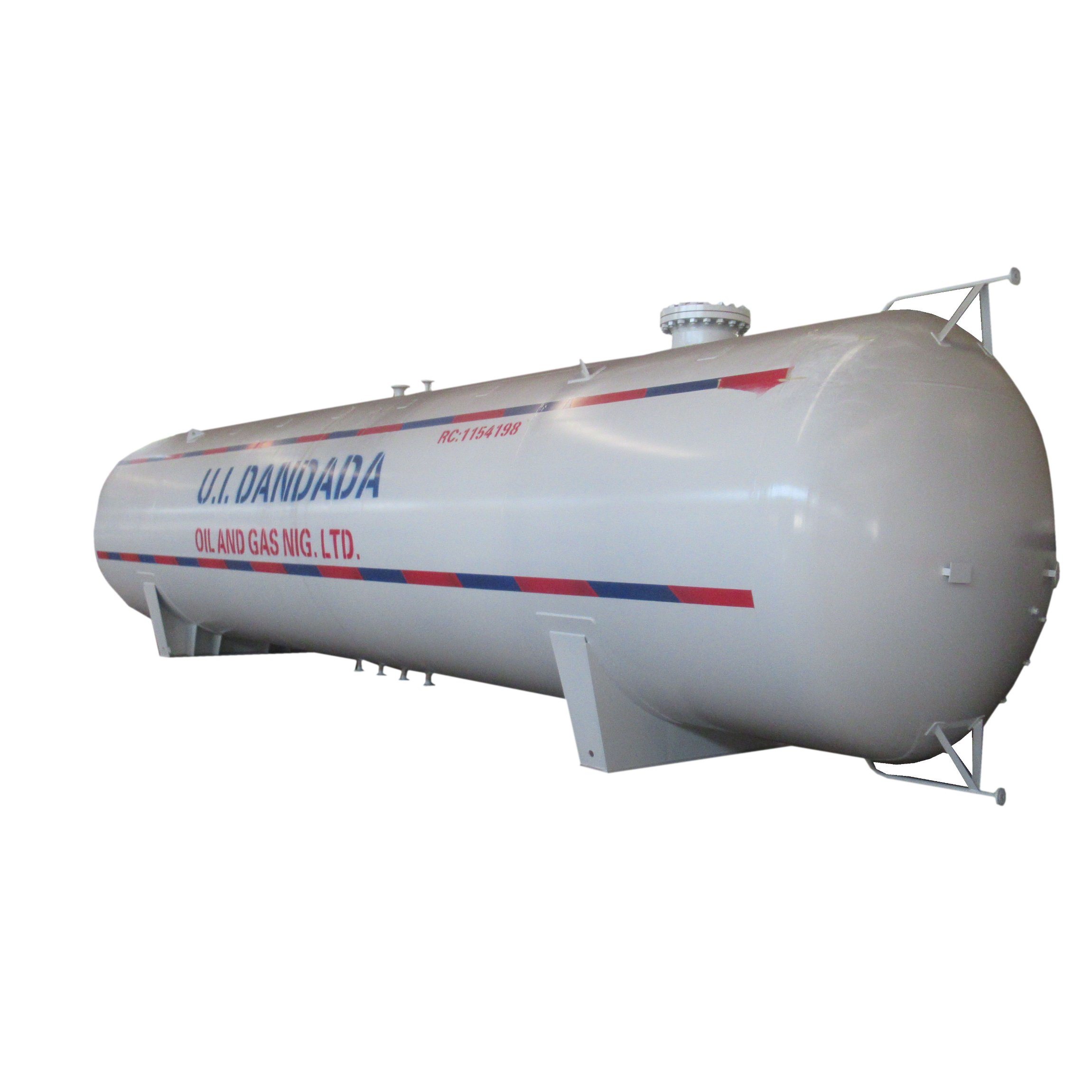 Liquid Ammonia Storage Tank 80cbm-100cbm Anhydrous Liquid Ammonia (Liquid NH3 Pressure Vessel) Also Good for Dimethyl Ether, Butane, Cooking Ga