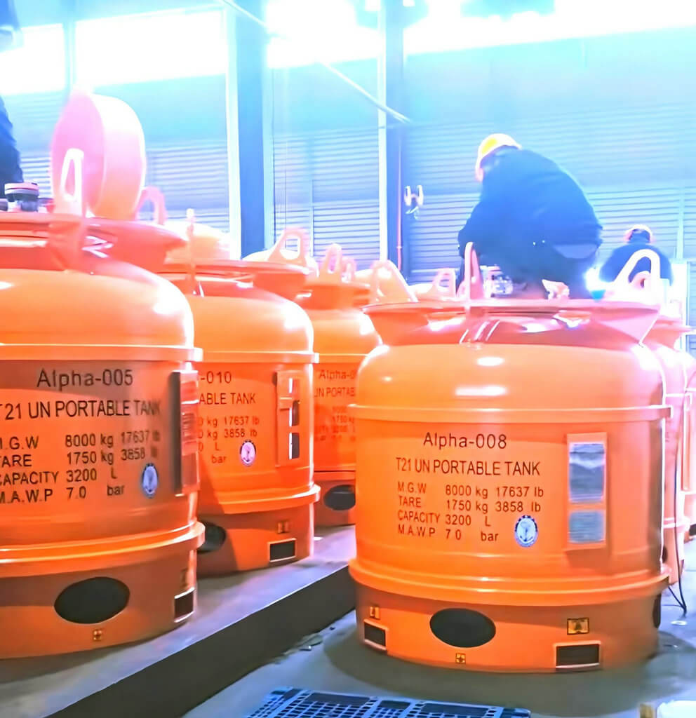 T21 alpha-olefin Portable Tanks UN3394 3399 3200L Copolymer hexene-1 catalyst (8)