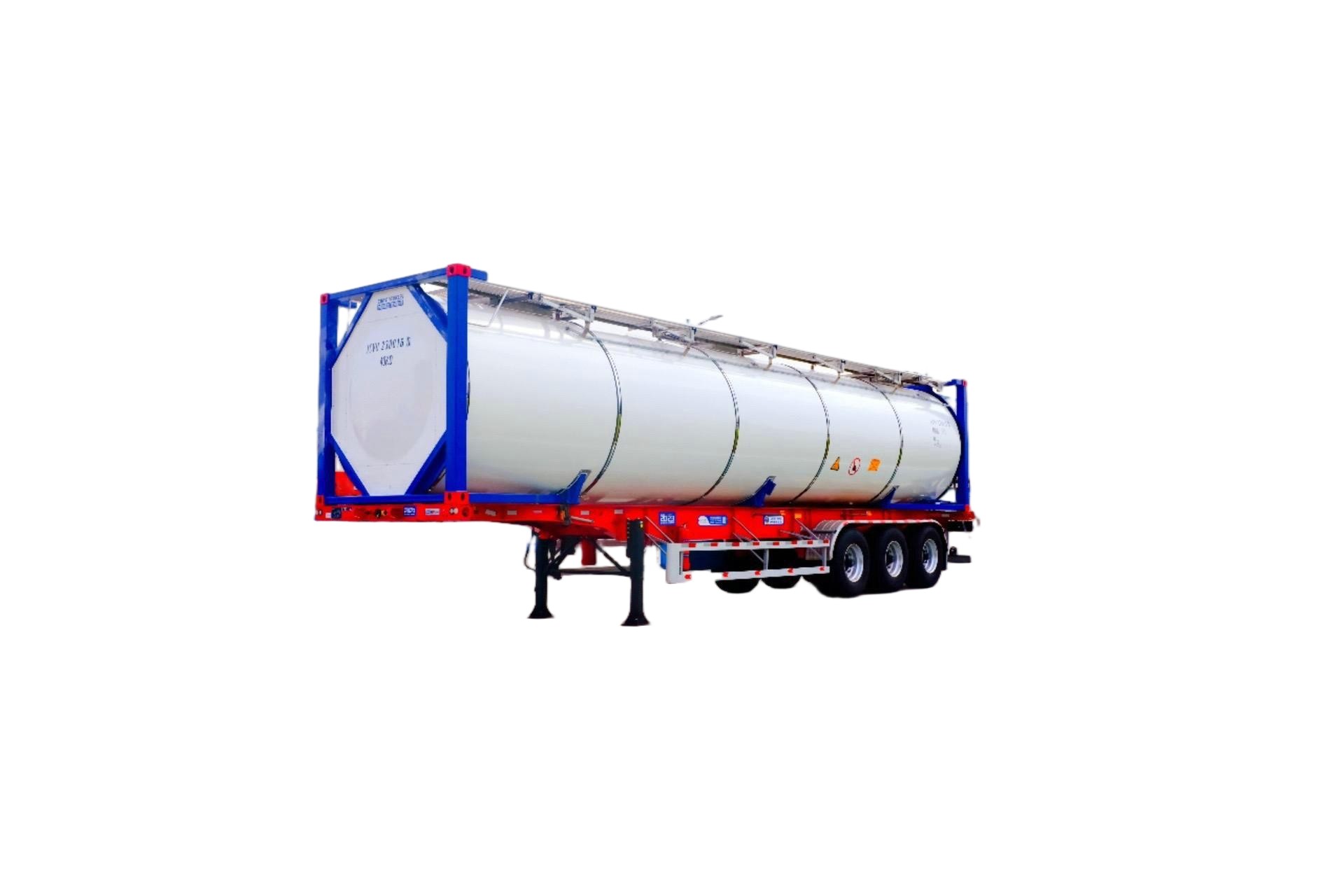 40 Feet T11 Container 40m3 Insulated ISO Tank For Multiple Chemical Industry Liquid Transportation 