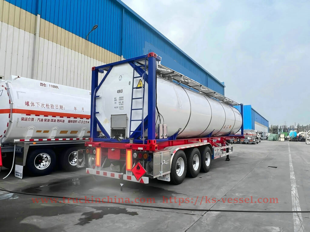 40ft Keystone Vessel Pressure vessel T11 ISO tanks (1)