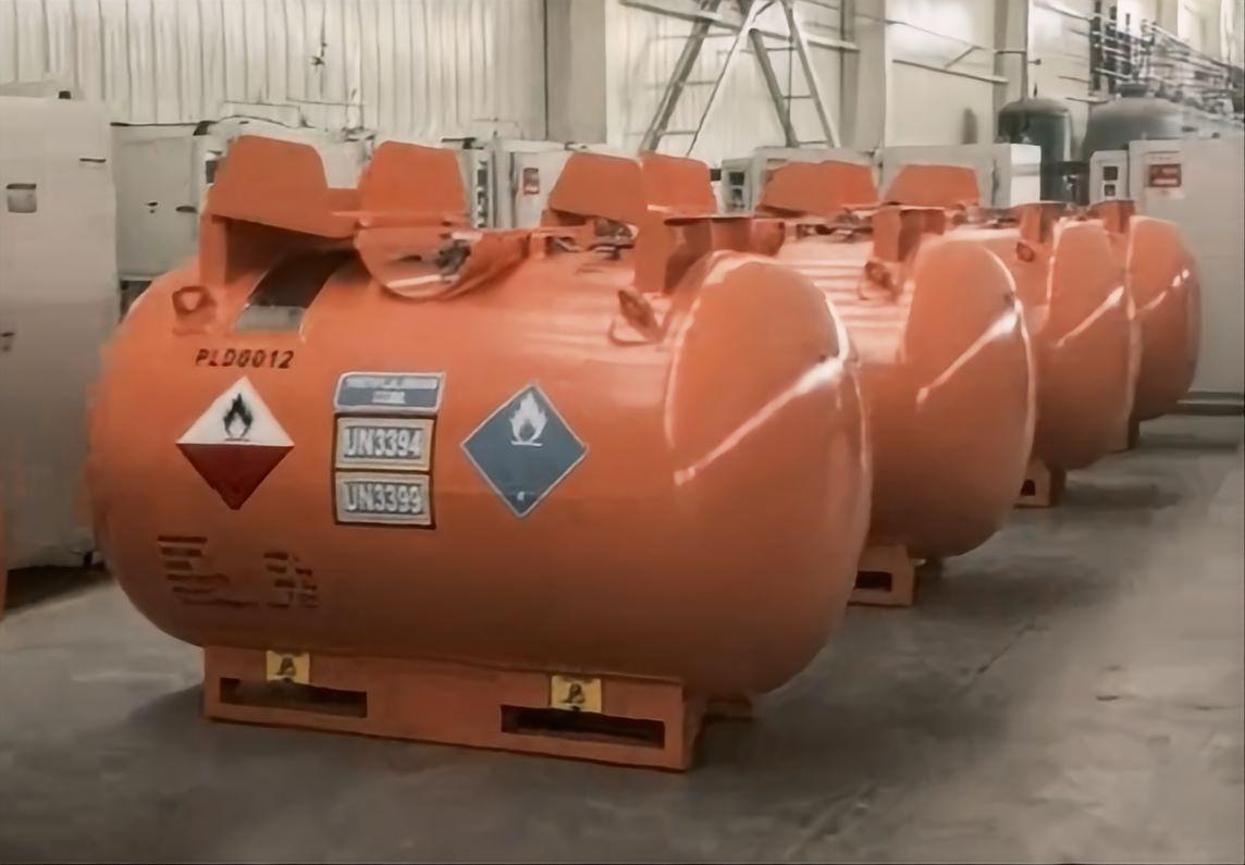 20PCS Metal Alky Petrochemical PE Catalyst UN Portable Tanks T21 C480 For AmirKabir Olefin Plant 