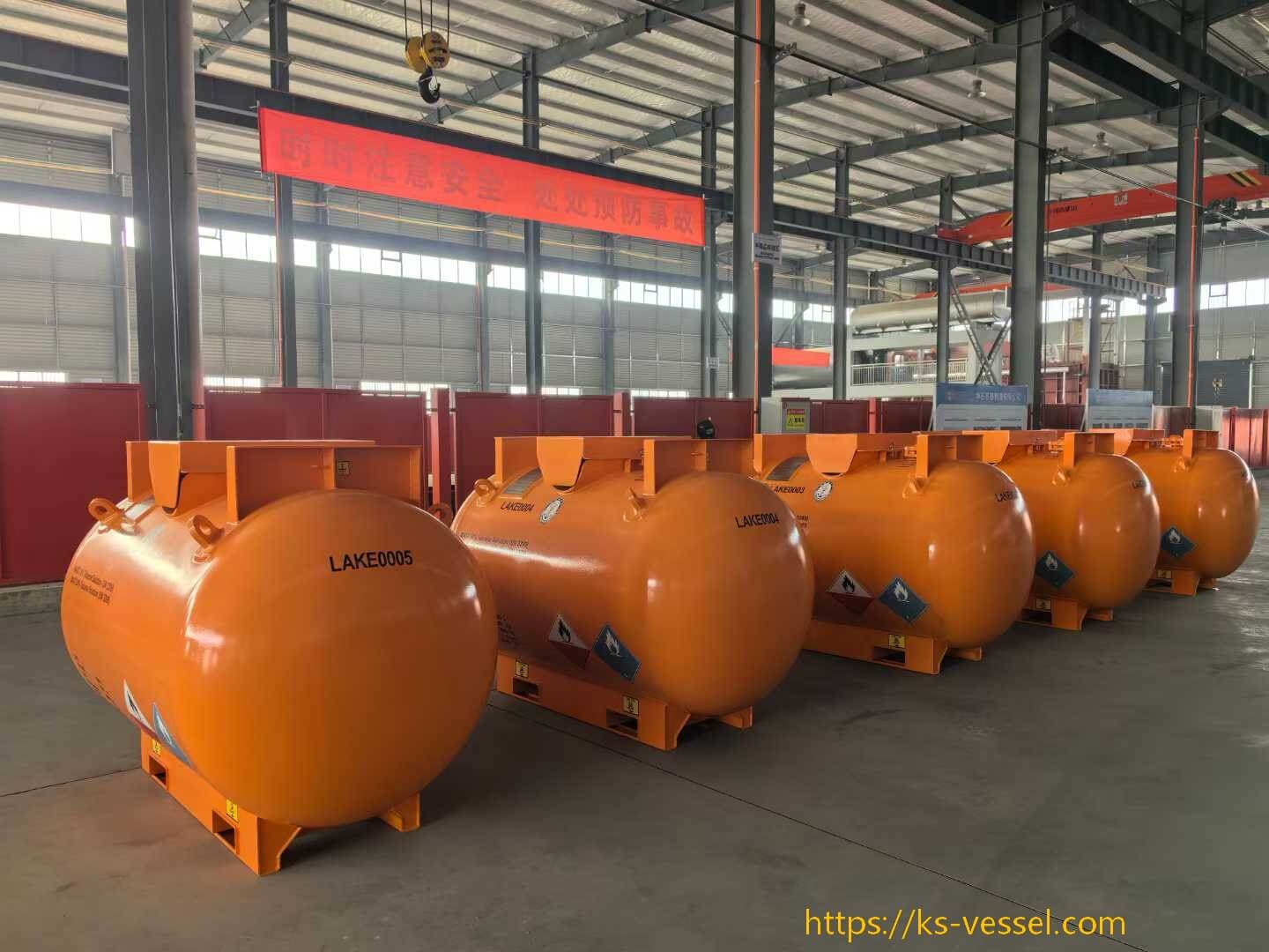 C 480 MAO Toluene Solution Cylinder Saddle Type T21 UN3399 Portable Tank