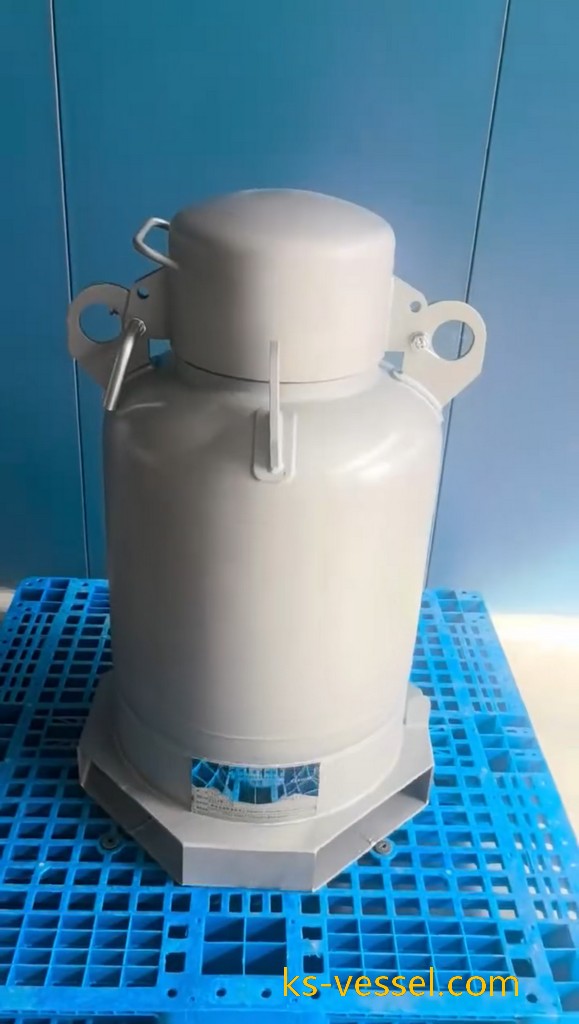 110L TEAL Triethylaluminum UN3399 3394 SS304 Stainless Steel Tank Cylinder (8)