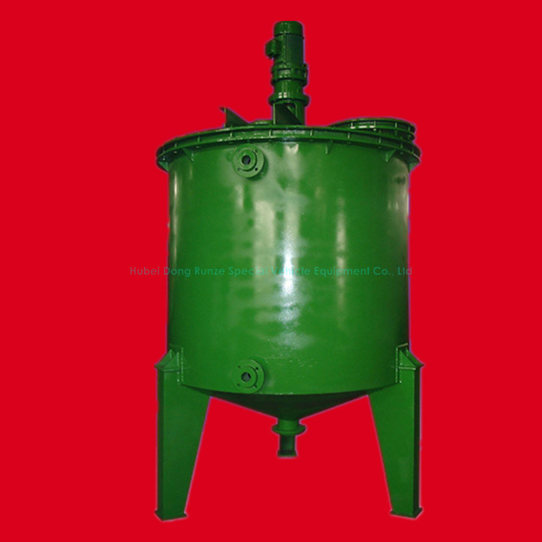 5t Acid, Alkali and Corrosion Resistant Steel Lined PE /PTFE Plastic Mixing Surge Vessel Reaction Tank