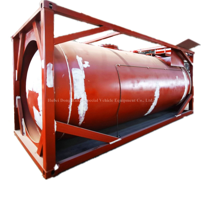 20 Feet 27mt ISO Tank Container for Liquid Chlorine Storage Road Transport Cl2 Un1791 