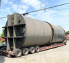 60m3 Steel Lined PE Plastic Acid Alkali Neutralization Tank Surge Vessel Stirring Chemical Reactor Tank