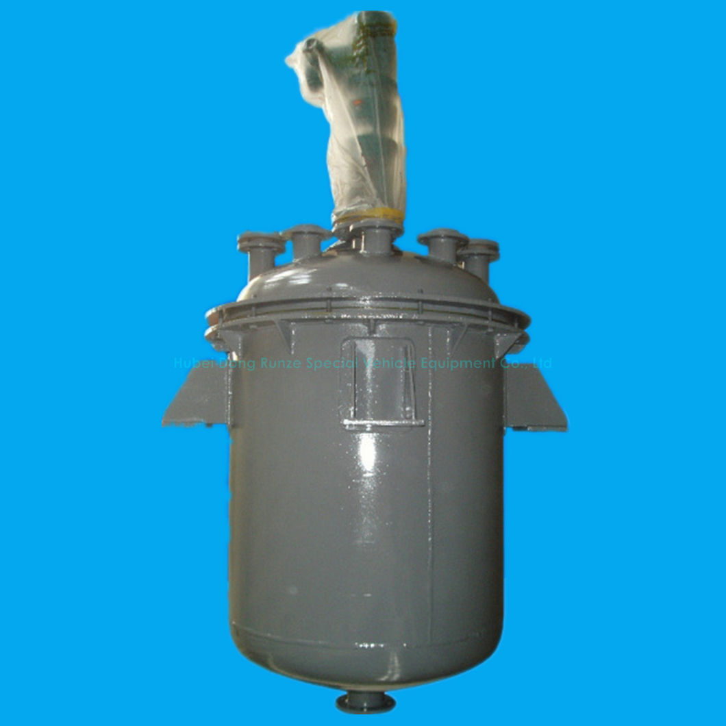 OEM Steel Lined PE Plastic 60m3 Acid Alkali Neutralization Tank Surge Vessel Chemical Stirring Reactor Tank