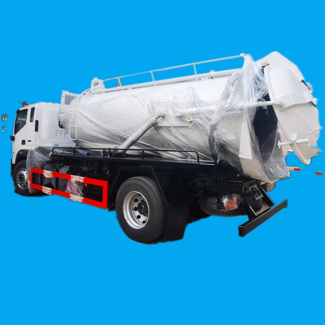 Customizing Vacuum Tanker Vacuum Truck Bodies Only for Sale (Sewage Vacuum Tanker Body, Vacuum Tank Superstructure)