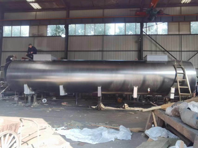 Lined PE 6604 Gallon Sodium Hypochlorite Storage Transportation Tanks 