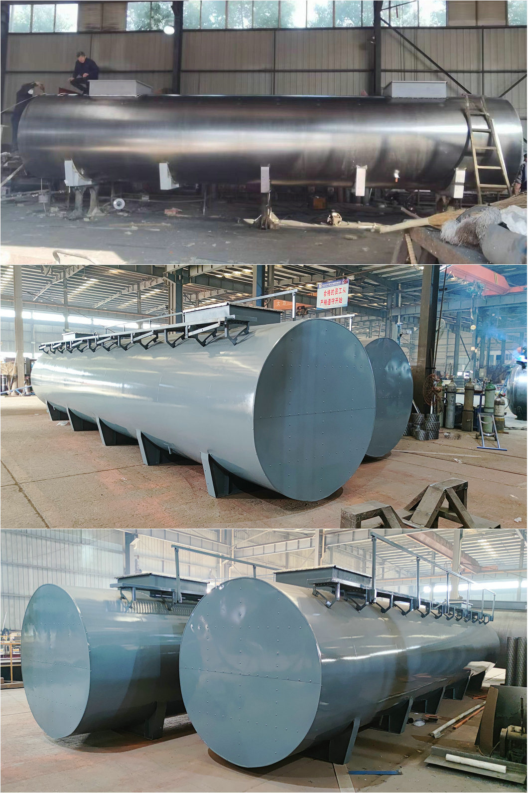 Sodium Hypochlorite (Bleach NaOCL) Storage Transportation Tanks for Truck Trailer Mounted with Insulation Layer 6604 Gallon 25kl