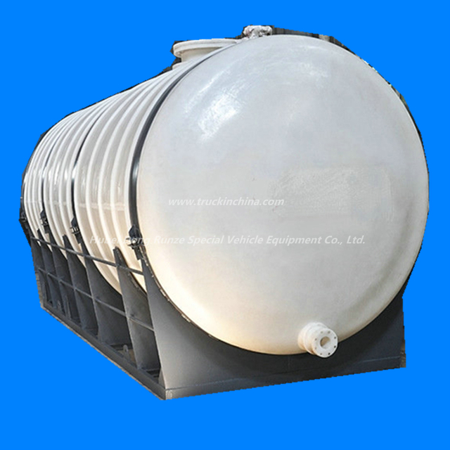 Customized Polyethylene Plastic Hydrochloric Acid Transportable Storage Tank (Plastic PE Tank 5-50m3)