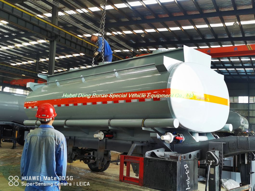 Hydrochloric Acid Tanker Body Tank for Customize Truck (Steel Lined 18mm LDPE 13000L) to Vietnam