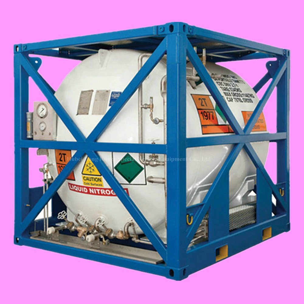 10FT 20FT 40FT 45FT T75 Un Portable Cryogenic ASME LNG ISO Tank Container