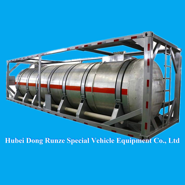 ISO 20FT Nitric Acid Tank (HNO3 Aluminium 20Feet Tank Container 81002 UN)