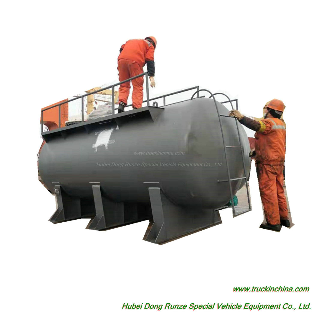 Customized Hydrochloric Acid Storage Tank 4000L Lined for Vietnam (Steel-lined Plastic PE Tank 4m3 Transportable Tanks)