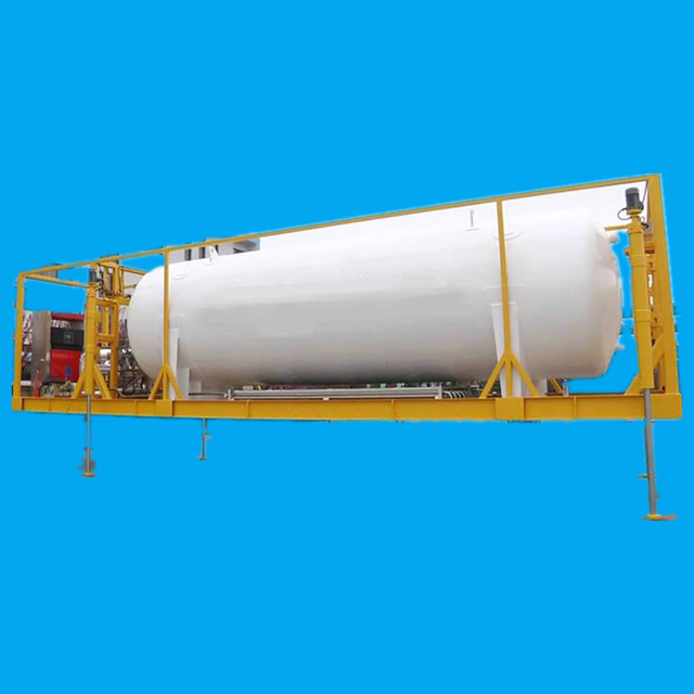 LNG Liftable Skid Mounted Filling Station Self-Equilibrium (30m3/60m3)