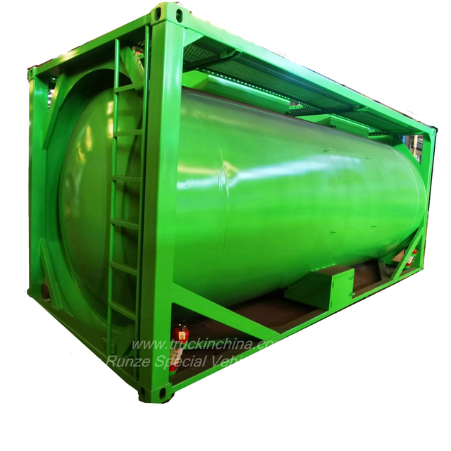 20FT Industrial Resin ISO Tank Container for Transport 24m3 Waterborne Resins Liquid Polymer Compounds 