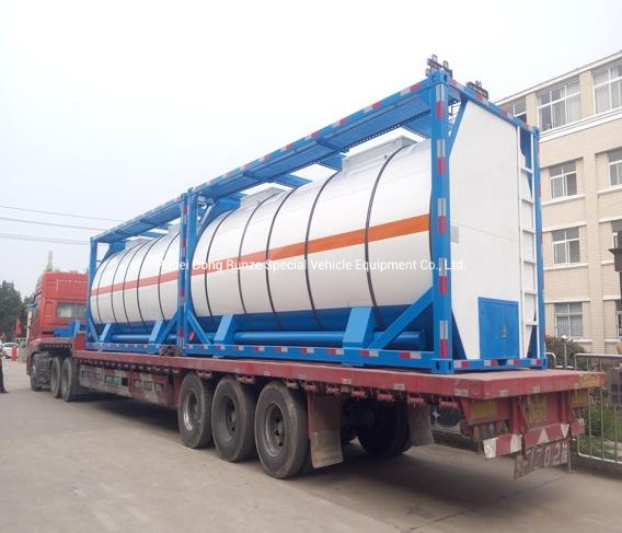T4 ISO Heat Preservation Insulated Tank Container Bdp - Bisphenol a (diphenyl phosphate) Material S30408 / S30403 / S31603 Tank Inner or Outer Steam Coils