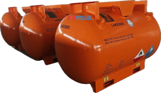T21 UN3399 Portable Tank 1880L for MAO Toluene Solution Methylaluminoxane