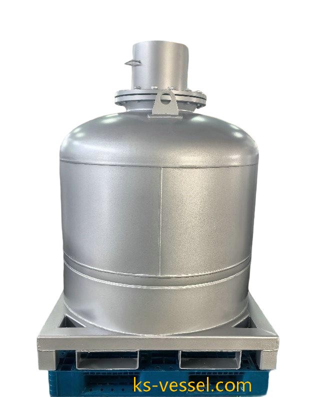 IMDG Portable Tank 900L Large Specialty F3HSi Trifluorosilane Gas Cylinders for UN1859 SiHF3