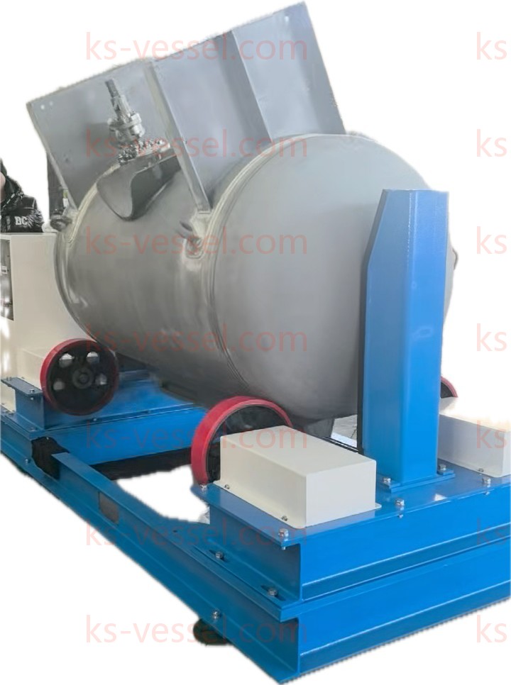 Portable Tank Metal Alky Cylinder Tank Cleaning Mechine Rotator Stand 