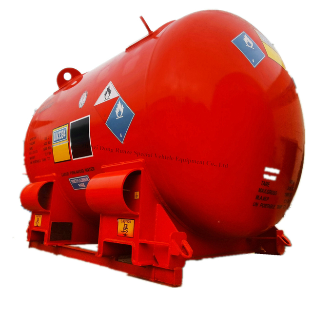 C1980 T21 Metal Alky Mobile Tank Portable Container Tank for Metalorganic Chemicals 