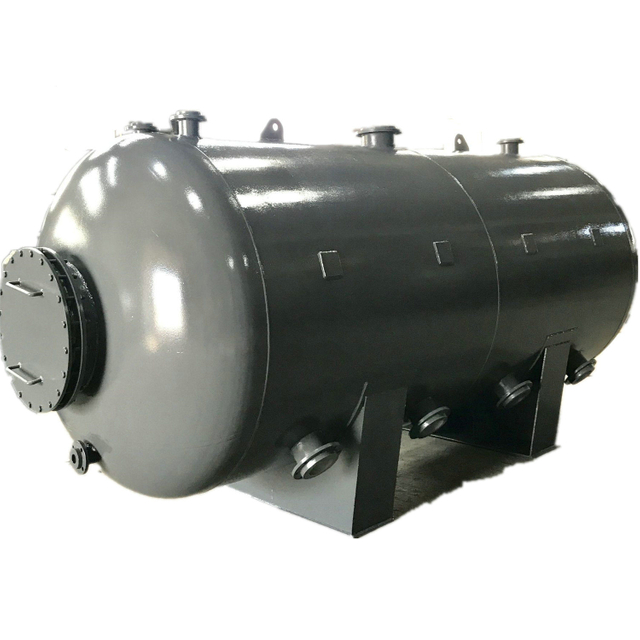 Horizontal Steel Lined Plastic LLDPE Hydrochloric Acid Sulfuric Chemical Storage Lining PE Liner Tank 6500liters