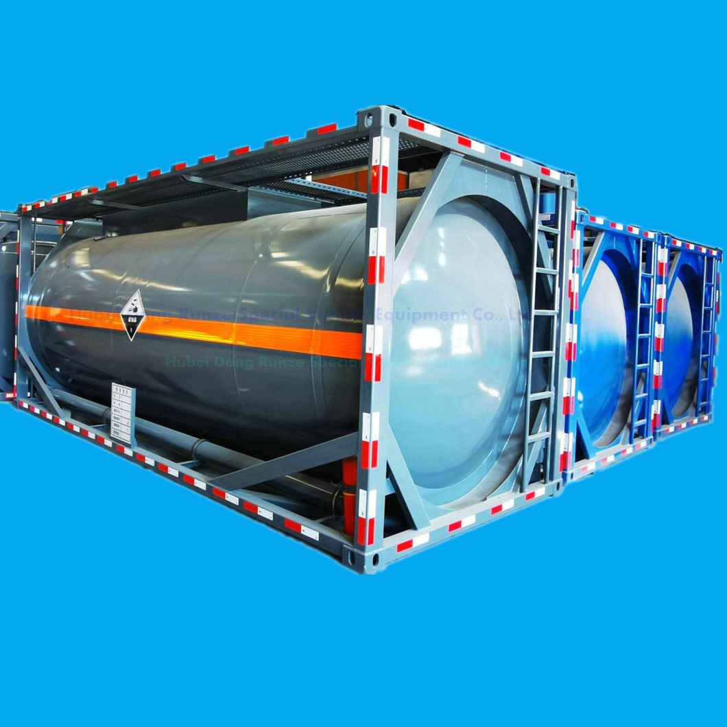 ISO 20FT Nitric Acid Hno3 Storage Transport Tank Container