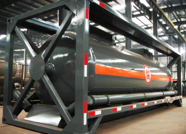 20FT ISO Tank Container for Reagent Sulfuric Acid H2SO4, FeCL3 Ferric Chloride, Cupric Sulphate Reagent 
