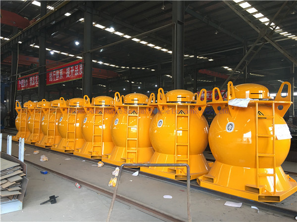 1.6cbm 316L Stainless Steel Spherical ISO T22 Portable Tank 