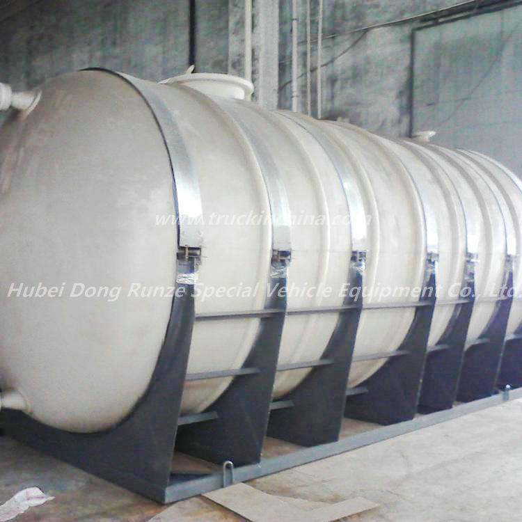 Customized Polyethylene Plastic Hydrochloric Acid Transportable Storage Tank (Plastic PE Tank 5-50m3)