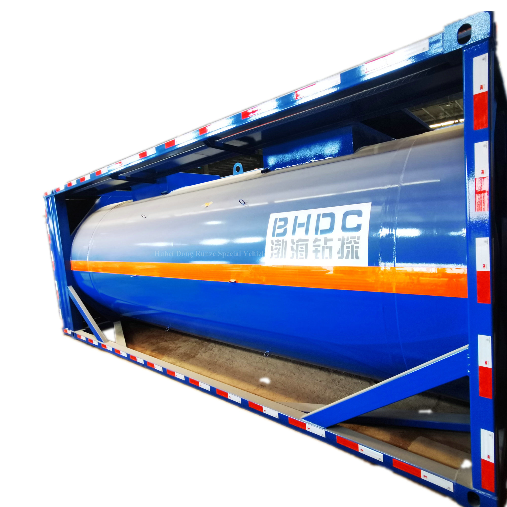 Customized LDPE Lined 20FT Container Tanks for Storage and Transport 20KL Hydrochloric Acid