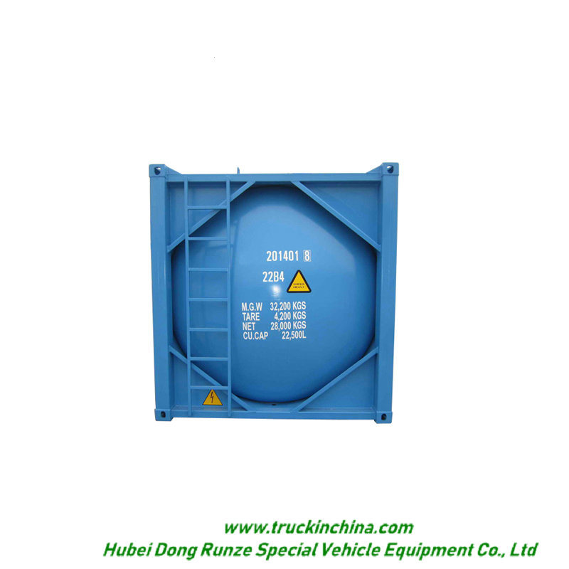 20FT Bulk Cement ISO Tank Container Customizing Transport Plaster Powder, Cement, Flyash Bulk Cement (ISO Tank)