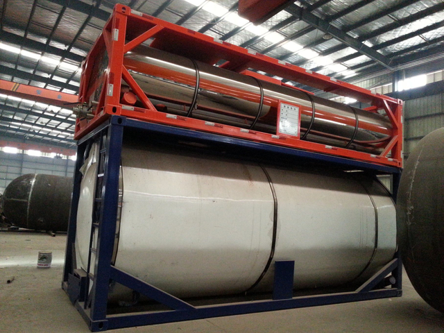 Phosphoric Acid 85% H3po4 ISO Tank Container Steel Lined PE Tank 20FT, 40FT