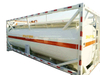 PE Lined 20FT ISO Tank Container for HCl , NaOH , NaCLO , PAC ,H2SO4 ,HF ,H3PO,NH3. H2O,H2O2