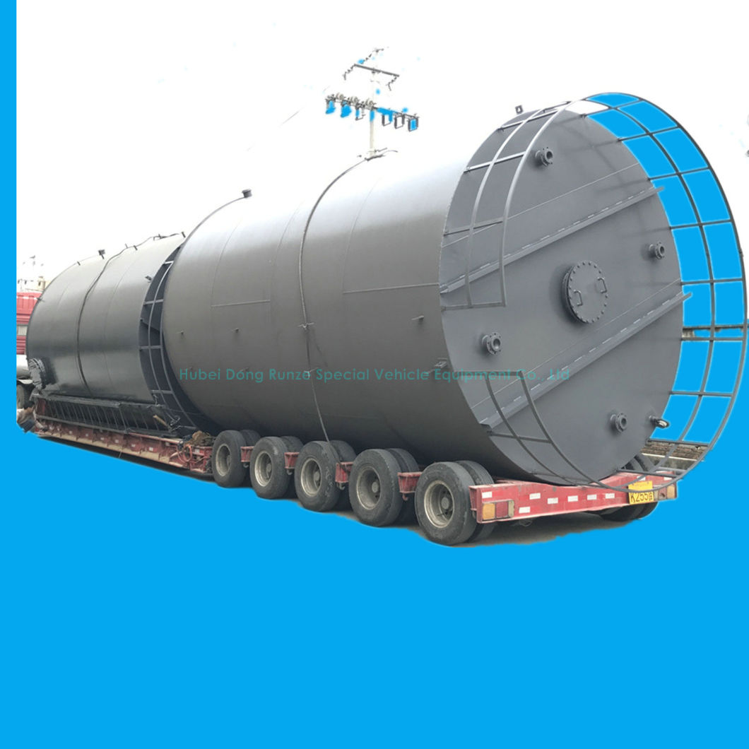 Acid Storage Tank for Oil Field Chemical Contain Hydrochloric Acid 120cbm Horizontal