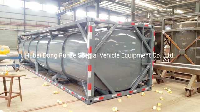 Sulfuric Acid Isotank (H2SO4 tank container) 20FT, 40FT 20m3-30m3 for Road Transport Sulfuric Acid 6% Sulfuric Acid 20%Sulfuric Acid 60%Sulfuric Acid 98%