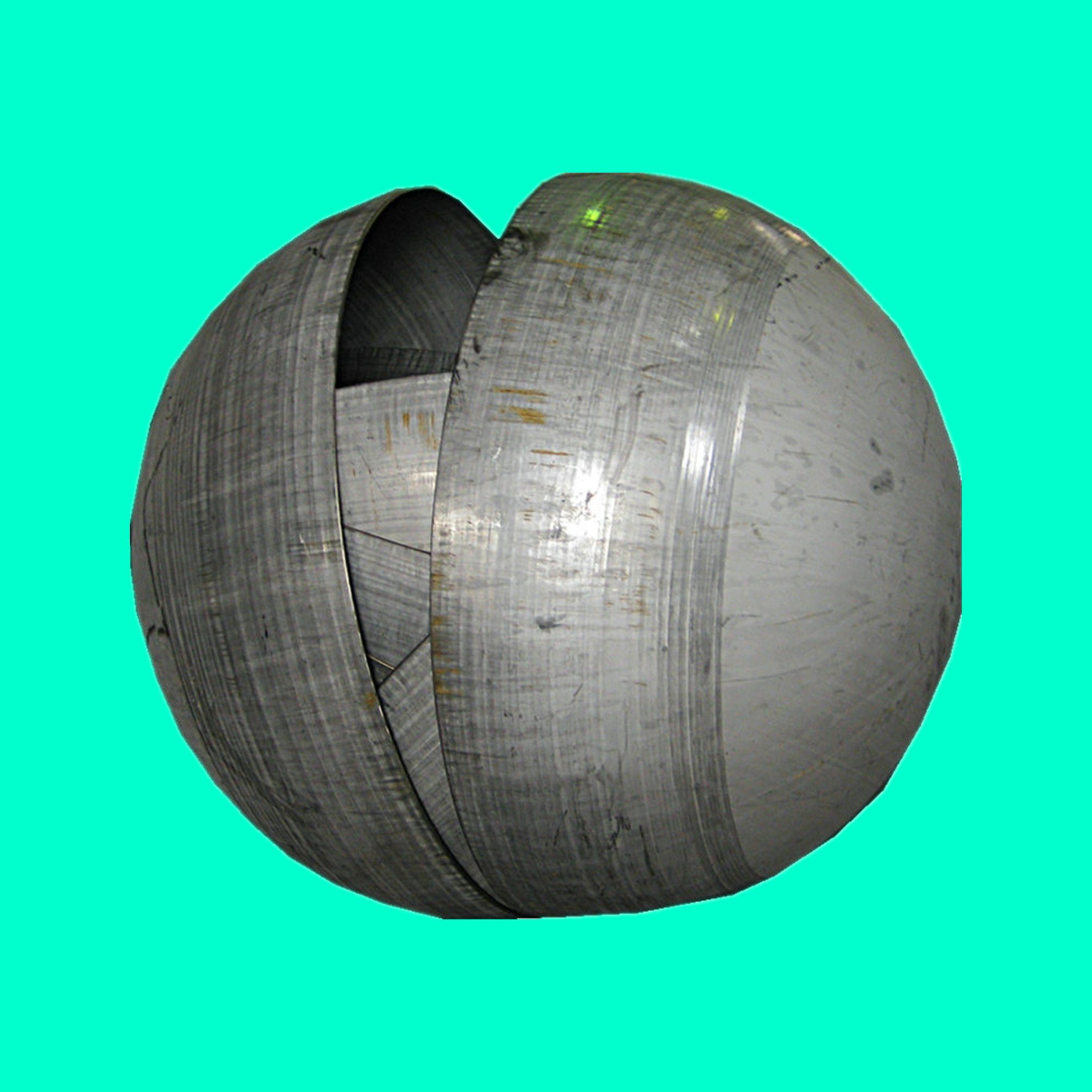 Stainless Steel Hemispherical Dish Head (Dish End SS316 - Dished End Cap) Segment Petal Forming for Oil Gas Tank Pressure Vessel